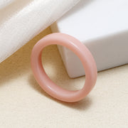 Tortoiseshell Diamond Acrylic Cold Wind Resin Ring