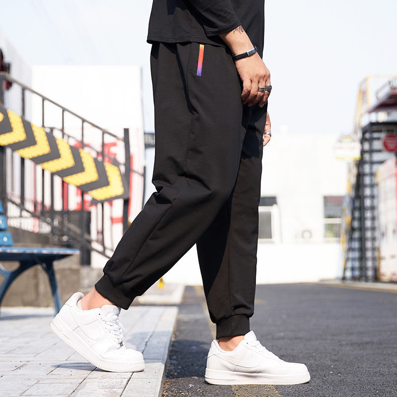 Fashion Plus Zipper Pocket  Sports Pants Men