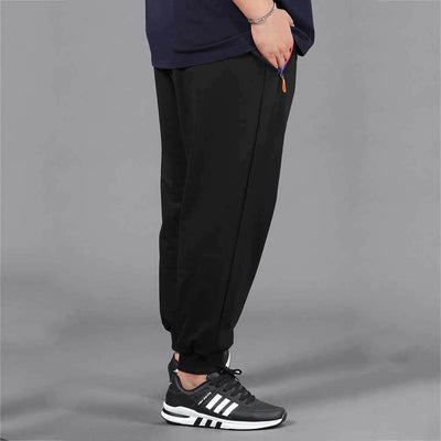 Fashion Plus Zipper Pocket  Sports Pants Men