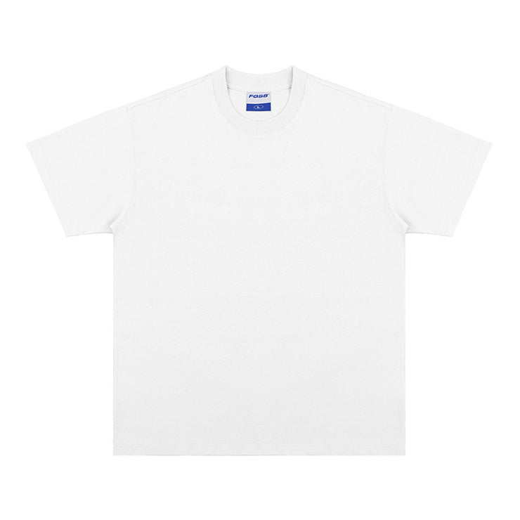 Oversize Loose Cotton Solid Color T-shirt For Men And Women