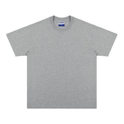 Oversize Loose Cotton Solid Color T-shirt For Men And Women