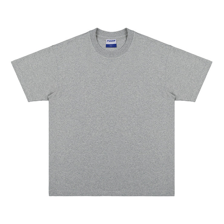 Oversize Loose Cotton Solid Color T-shirt For Men And Women