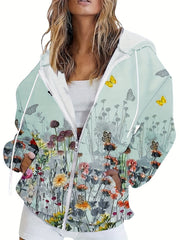 Casual Independent Station With Cardigan Coat